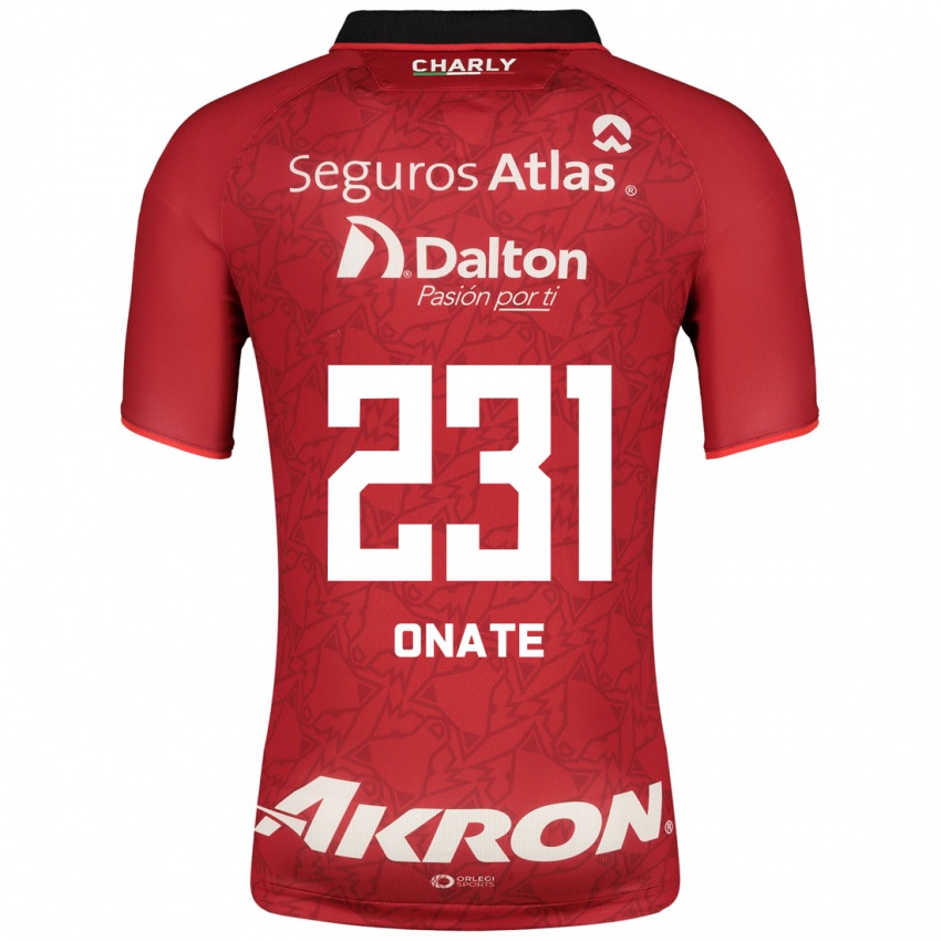 Herren Axel Oñate #231 Rot Auswärtstrikot Trikot 2023/24 T-Shirt Belgien