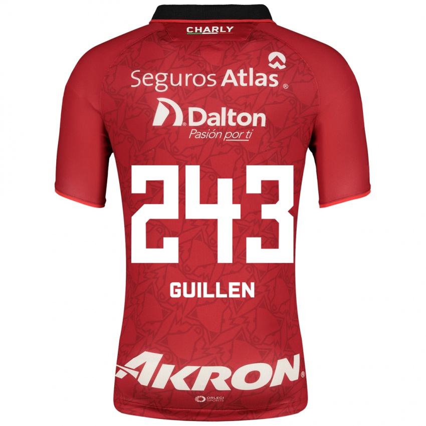 Herren Jesús Guillén #243 Rot Auswärtstrikot Trikot 2023/24 T-Shirt Belgien