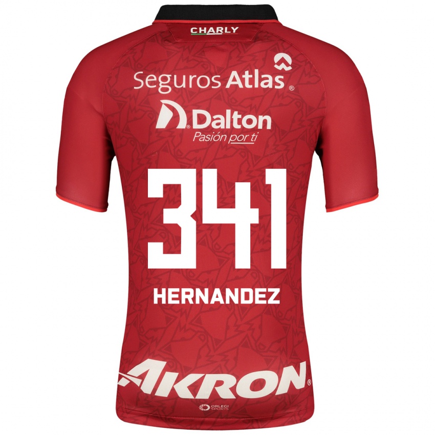 Herren Leonardo Hernández #341 Rot Auswärtstrikot Trikot 2023/24 T-Shirt Belgien