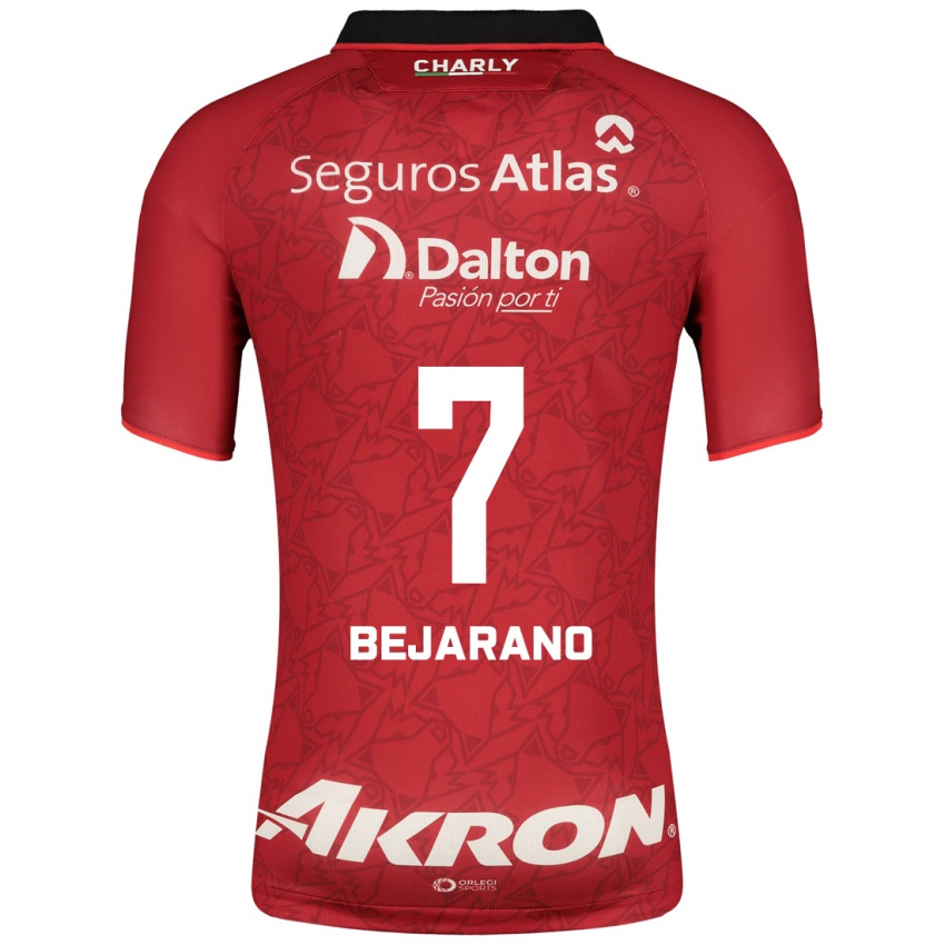 Herren Susan Bejarano #7 Rot Auswärtstrikot Trikot 2023/24 T-Shirt Belgien
