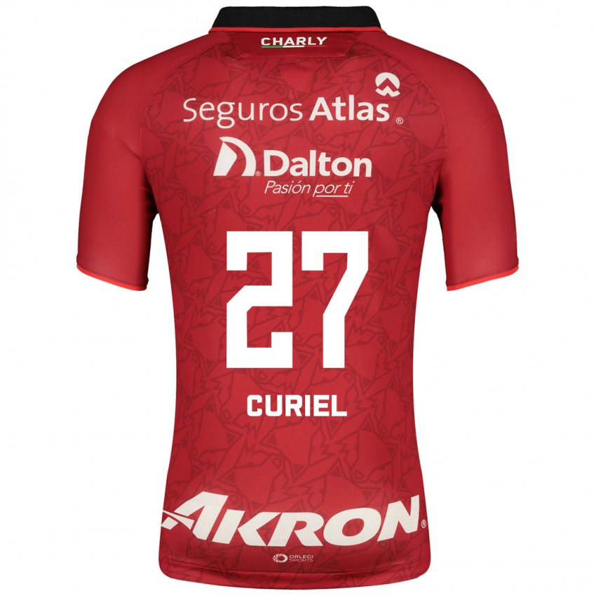 Herren Alexa Curiel #27 Rot Auswärtstrikot Trikot 2023/24 T-Shirt Belgien