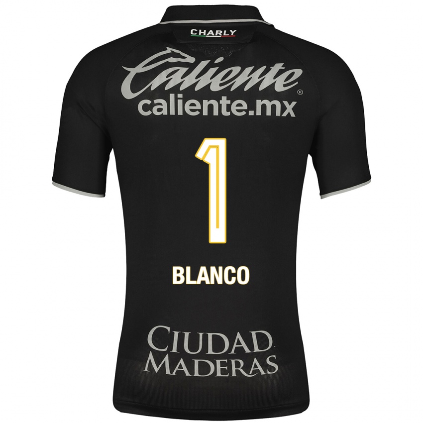 Heren Alfonso Blanco #1 Zwart Uitshirt Uittenue 2023/24 T-Shirt België