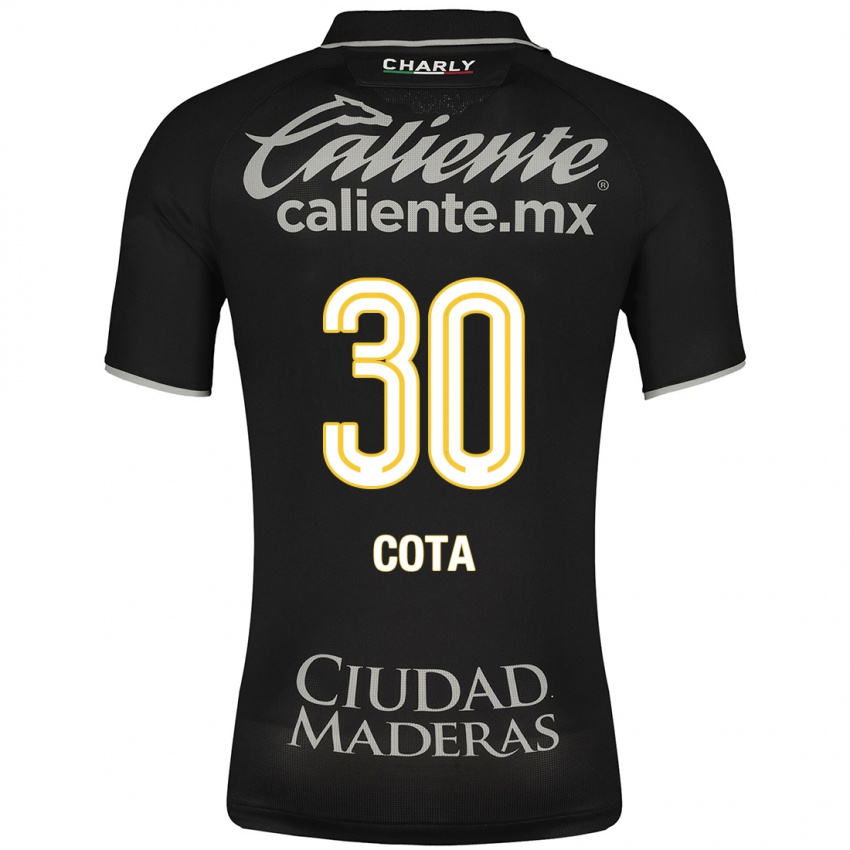 Heren Rodolfo Cota #30 Zwart Uitshirt Uittenue 2023/24 T-Shirt België