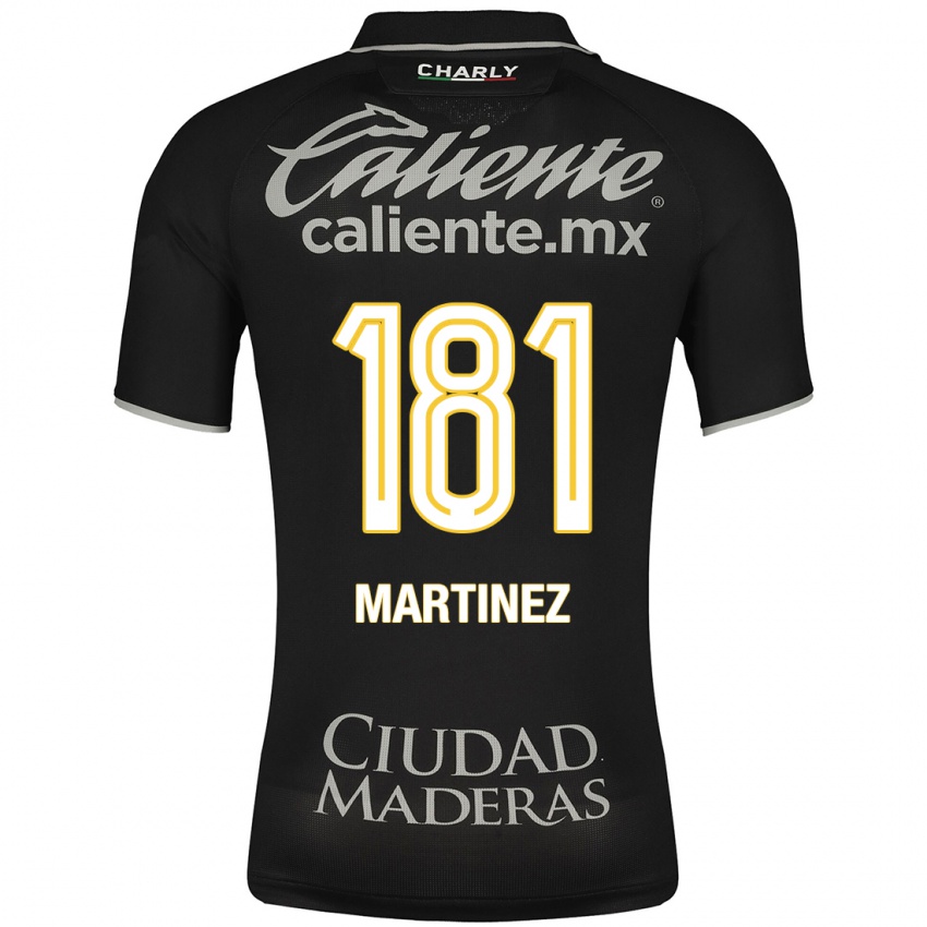 Heren Irving Martínez #181 Zwart Uitshirt Uittenue 2023/24 T-Shirt België