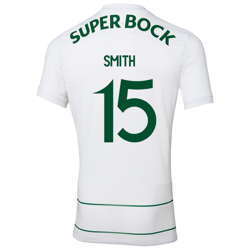 Herren Olivia Smith #15 Weiß Auswärtstrikot Trikot 2023/24 T-Shirt Belgien