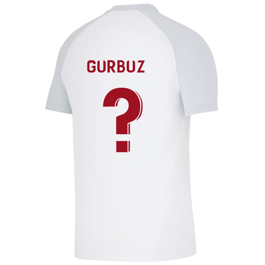 Herren Inanc Gürbüz #0 Weiß Auswärtstrikot Trikot 2023/24 T-Shirt Belgien