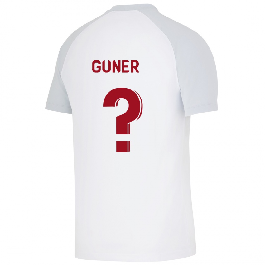Herren Batuhan Güner #0 Weiß Auswärtstrikot Trikot 2023/24 T-Shirt Belgien