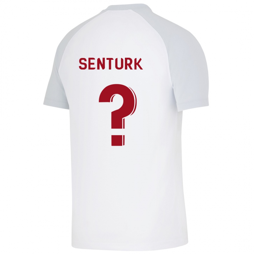 Herren Haktan Sentürk #0 Weiß Auswärtstrikot Trikot 2023/24 T-Shirt Belgien