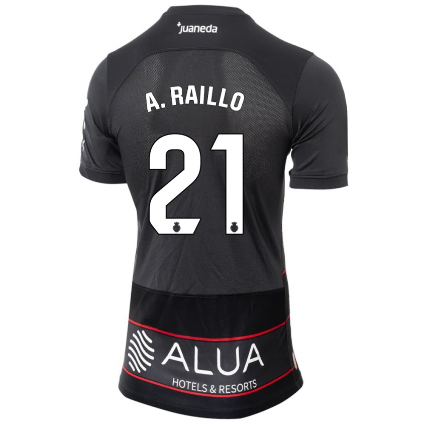 Herren Antonio Raíllo #21 Schwarz Auswärtstrikot Trikot 2023/24 T-Shirt Belgien