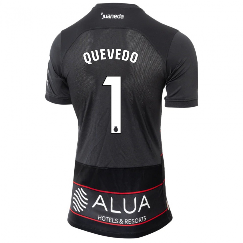 Herren Alex Quevedo #1 Schwarz Auswärtstrikot Trikot 2023/24 T-Shirt Belgien