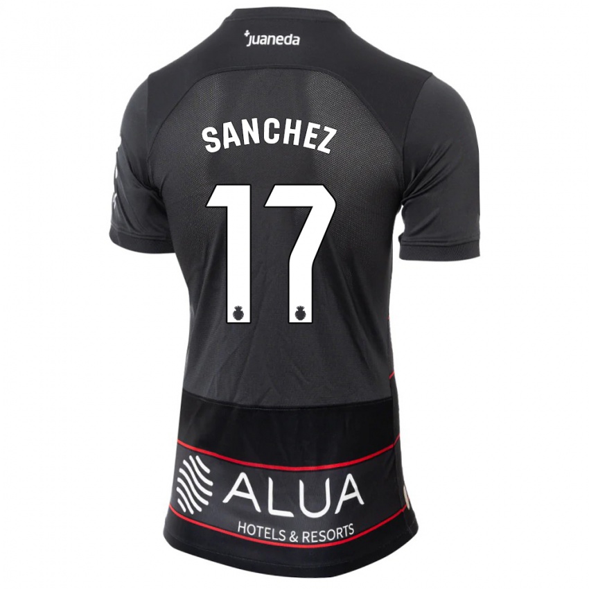 Herren Avelino Sánchez #17 Schwarz Auswärtstrikot Trikot 2023/24 T-Shirt Belgien