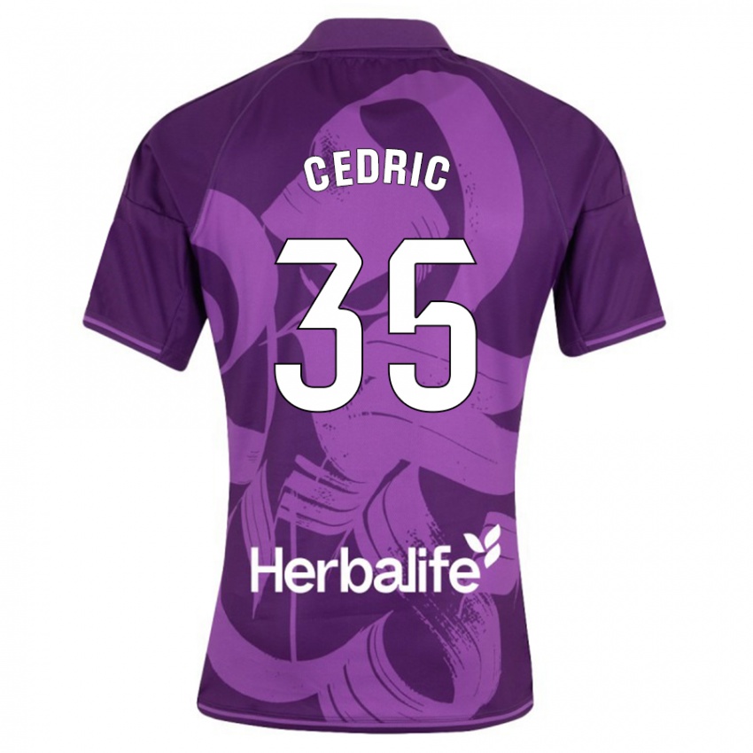 Herren Iván Cédric #35 Violett Auswärtstrikot Trikot 2023/24 T-Shirt Belgien
