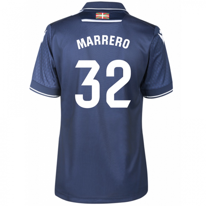 Herren Unai Marrero #32 Marine Auswärtstrikot Trikot 2023/24 T-Shirt Belgien