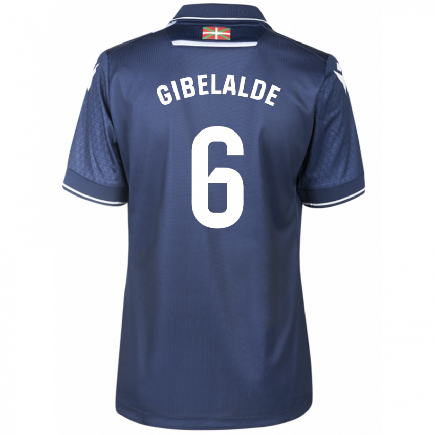 Heren Manex Gibelalde #6 Marine Uitshirt Uittenue 2023/24 T-Shirt België