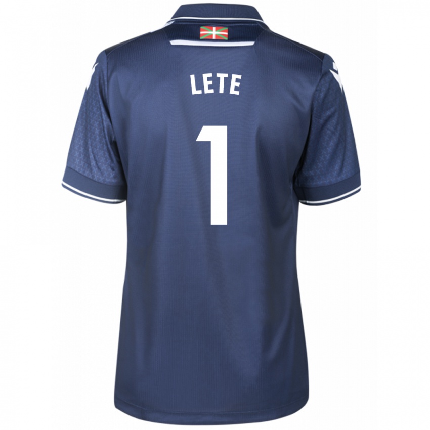 Herren Elene Lete Para #1 Marine Auswärtstrikot Trikot 2023/24 T-Shirt Belgien