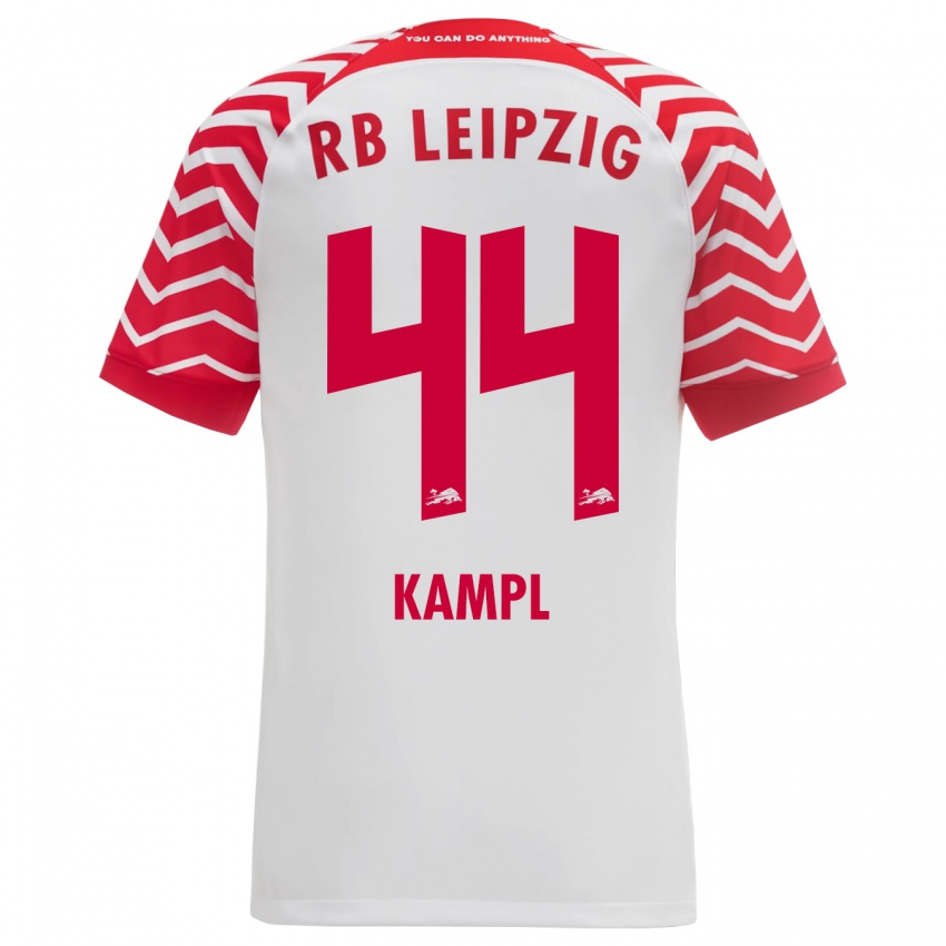 Dames Kevin Kampl #44 Wit Thuisshirt Thuistenue 2023/24 T-Shirt België