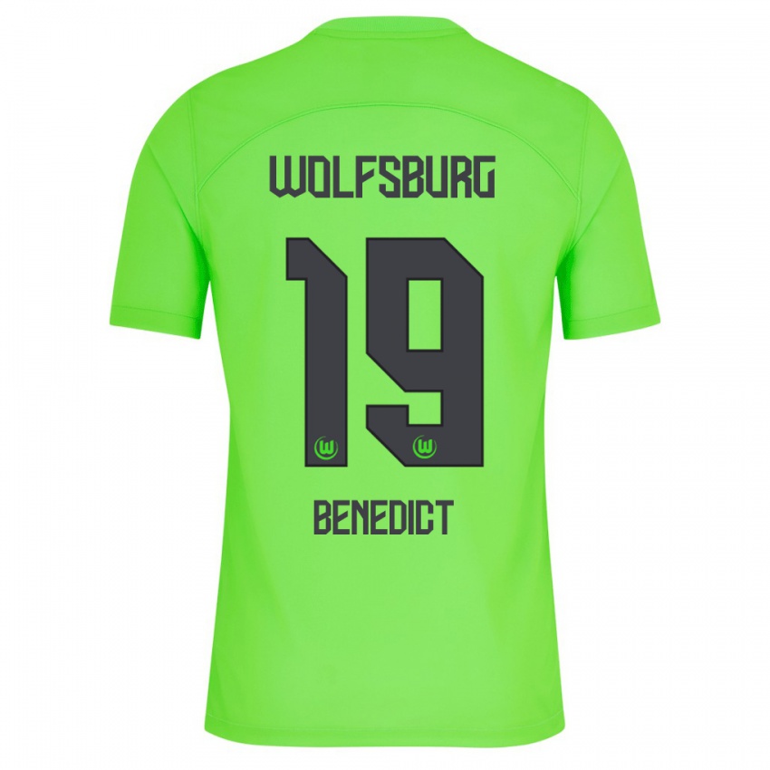 Damen Trevor Benedict #19 Grün Heimtrikot Trikot 2023/24 T-Shirt Belgien