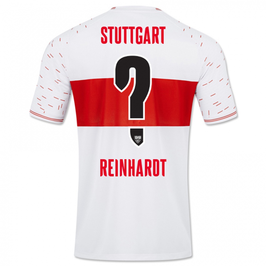 Dames Peter Reinhardt #0 Wit Thuisshirt Thuistenue 2023/24 T-Shirt België