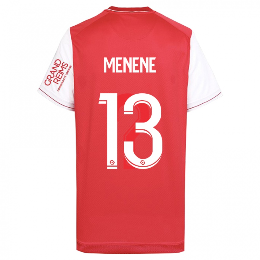 Damen Meyong Menene #13 Rot Heimtrikot Trikot 2023/24 T-Shirt Belgien