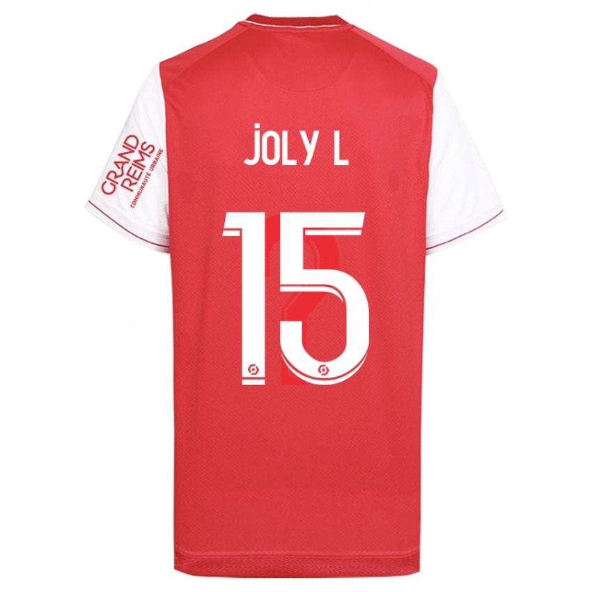 Dames Lou Ann Joly #15 Rood Thuisshirt Thuistenue 2023/24 T-Shirt België