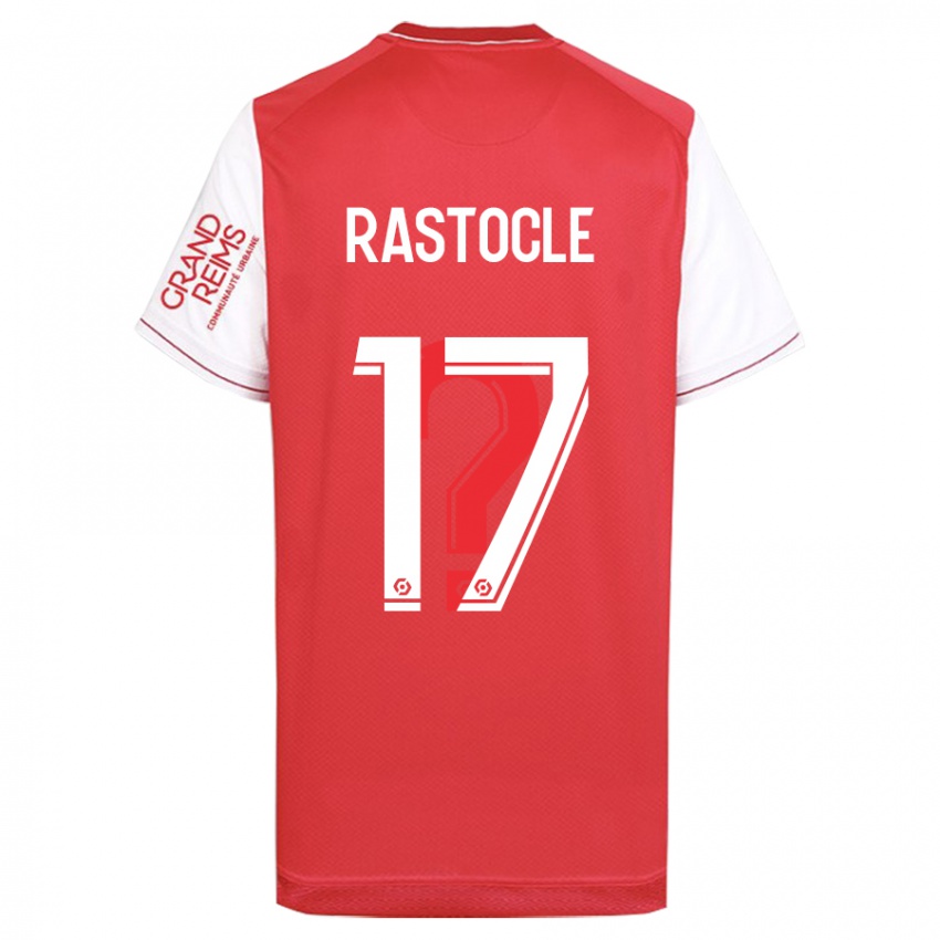 Damen Jade Rastocle #17 Rot Heimtrikot Trikot 2023/24 T-Shirt Belgien