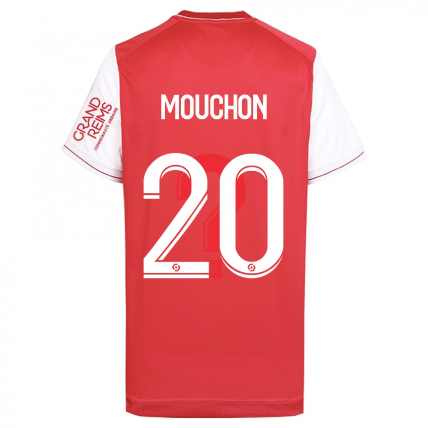 Damen Noemie Mouchon #20 Rot Heimtrikot Trikot 2023/24 T-Shirt Belgien