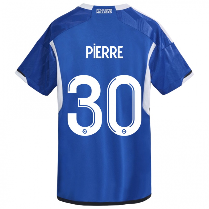 Damen Alexandre Pierre #30 Blau Heimtrikot Trikot 2023/24 T-Shirt Belgien
