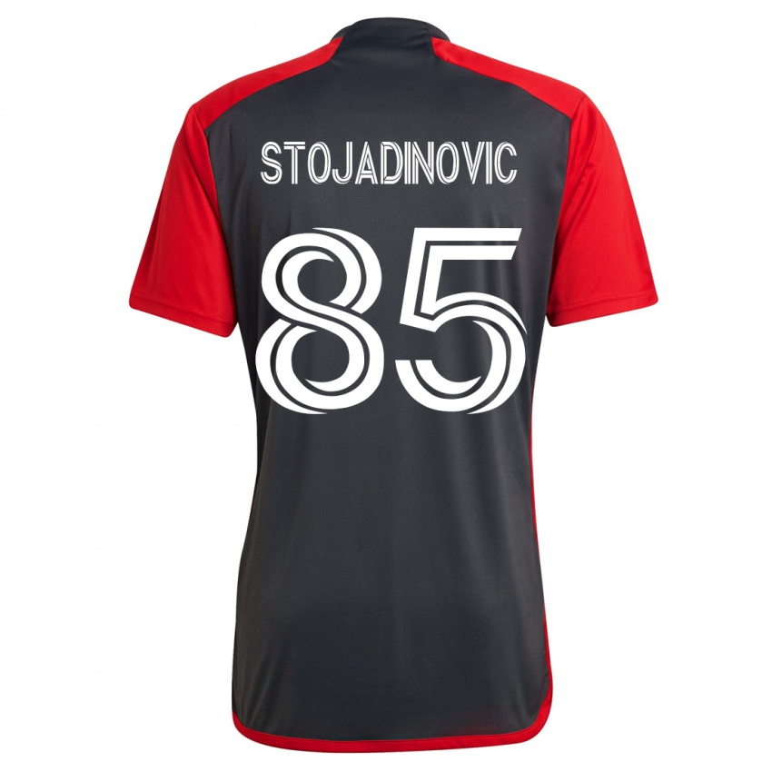 Damen Marko Stojadinovic #85 Grau Heimtrikot Trikot 2023/24 T-Shirt Belgien