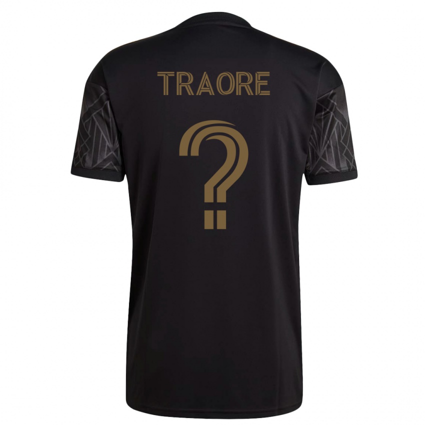 Damen Mohamed Traore #0 Schwarz Heimtrikot Trikot 2023/24 T-Shirt Belgien