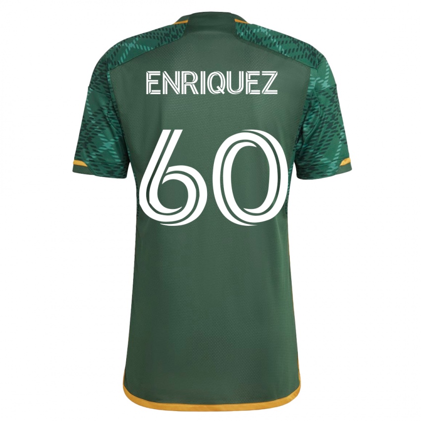 Damen Victor Enriquez #60 Grün Heimtrikot Trikot 2023/24 T-Shirt Belgien