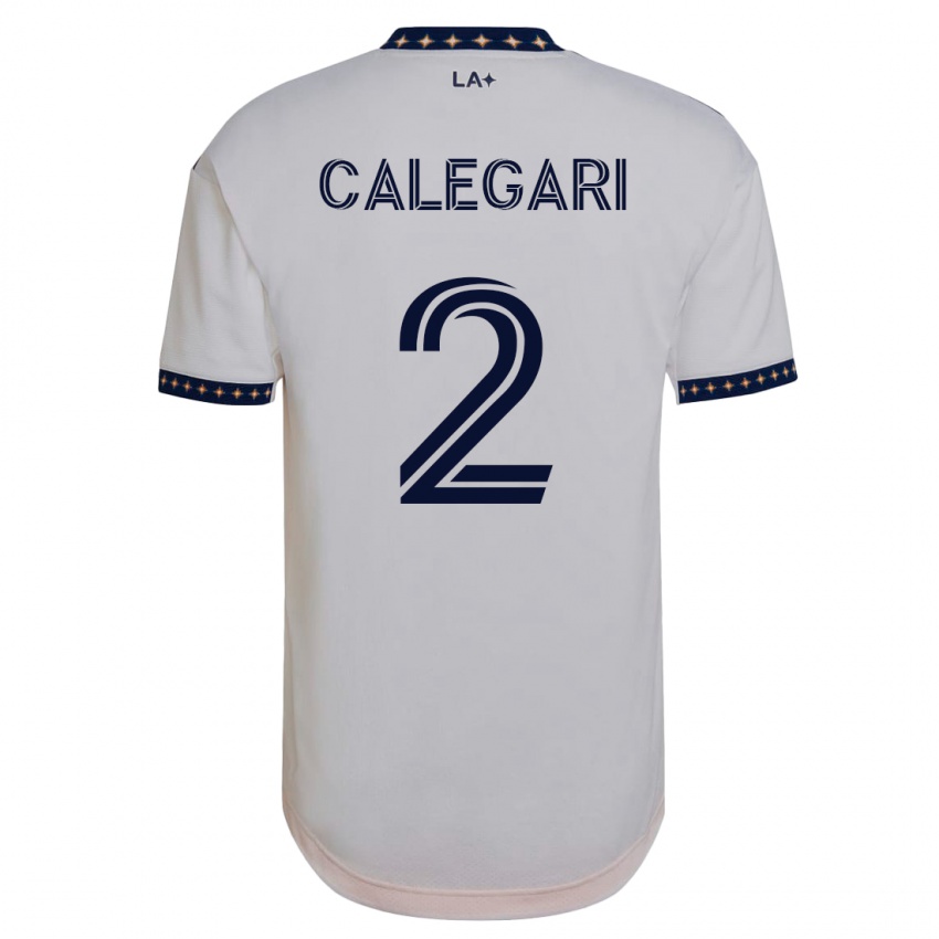 Femme Maillot Calegari #2 Blanc Tenues Domicile 2023/24 T-Shirt Belgique