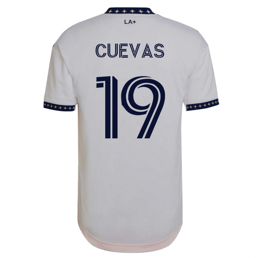 Damen Mauricio Cuevas #19 Weiß Heimtrikot Trikot 2023/24 T-Shirt Belgien