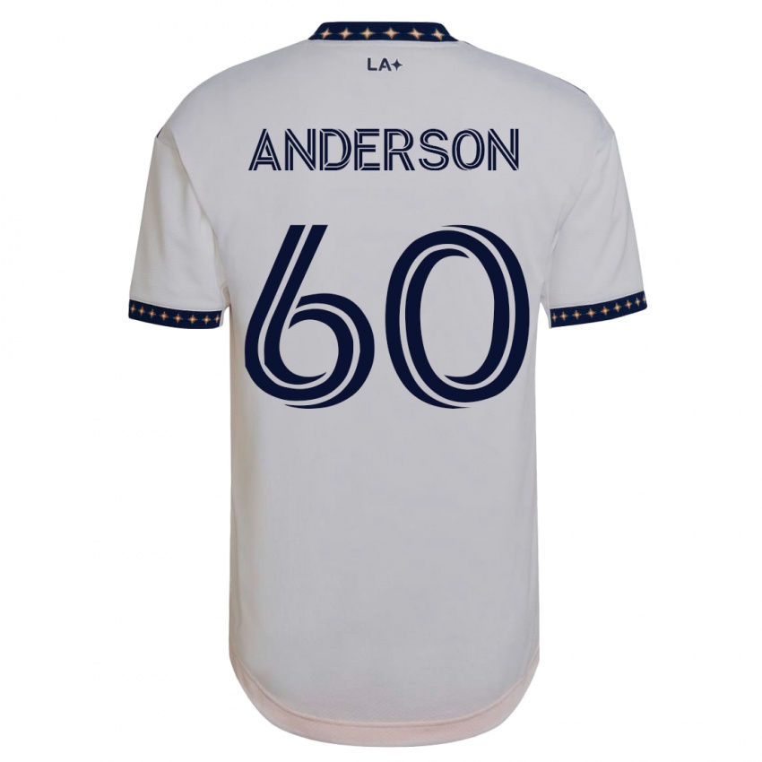 Dames Nolan Anderson #60 Wit Thuisshirt Thuistenue 2023/24 T-Shirt België