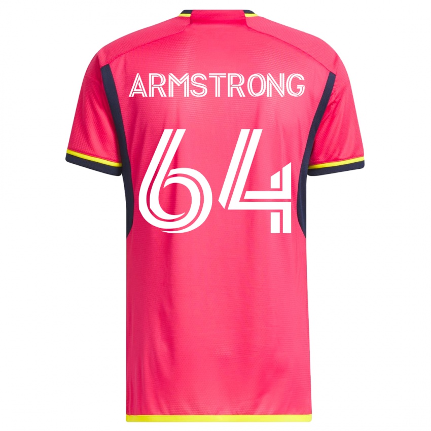 Damen Dida Armstrong #64 Rosa Heimtrikot Trikot 2023/24 T-Shirt Belgien