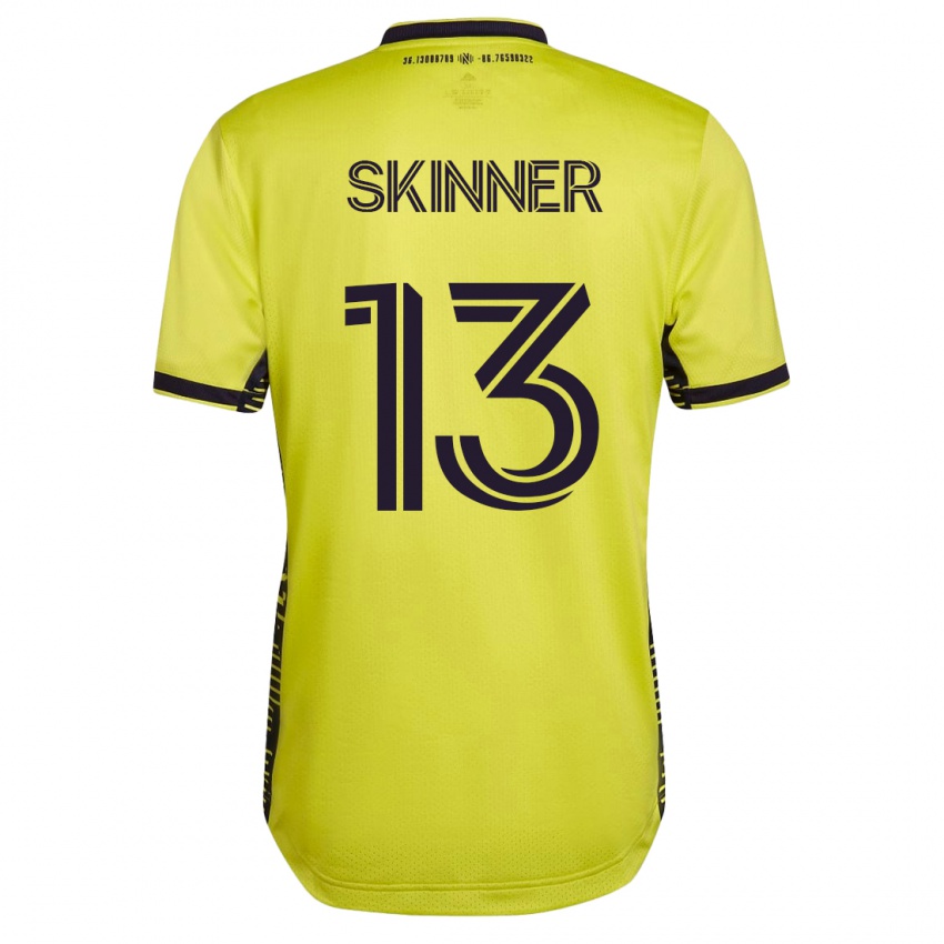 Damen Joey Skinner #13 Gelb Heimtrikot Trikot 2023/24 T-Shirt Belgien
