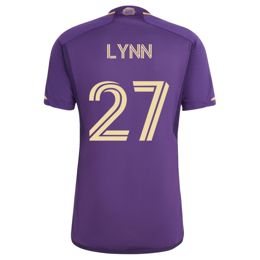 Damen Jack Lynn #27 Violett Heimtrikot Trikot 2023/24 T-Shirt Belgien