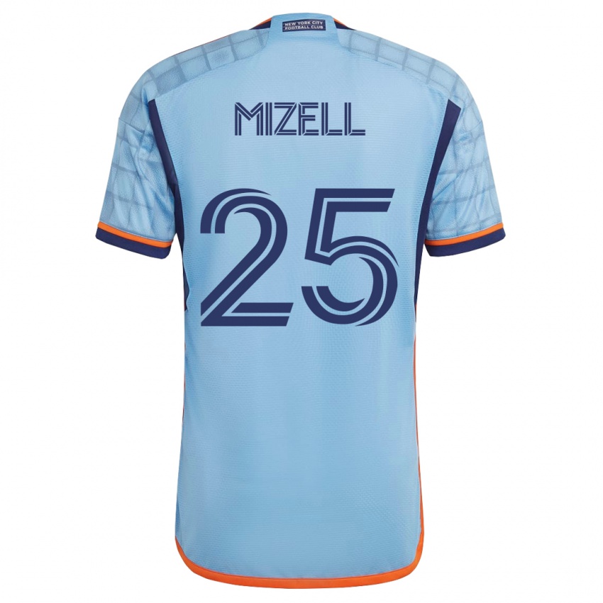 Dames Cody Mizell #25 Blauw Thuisshirt Thuistenue 2023/24 T-Shirt België