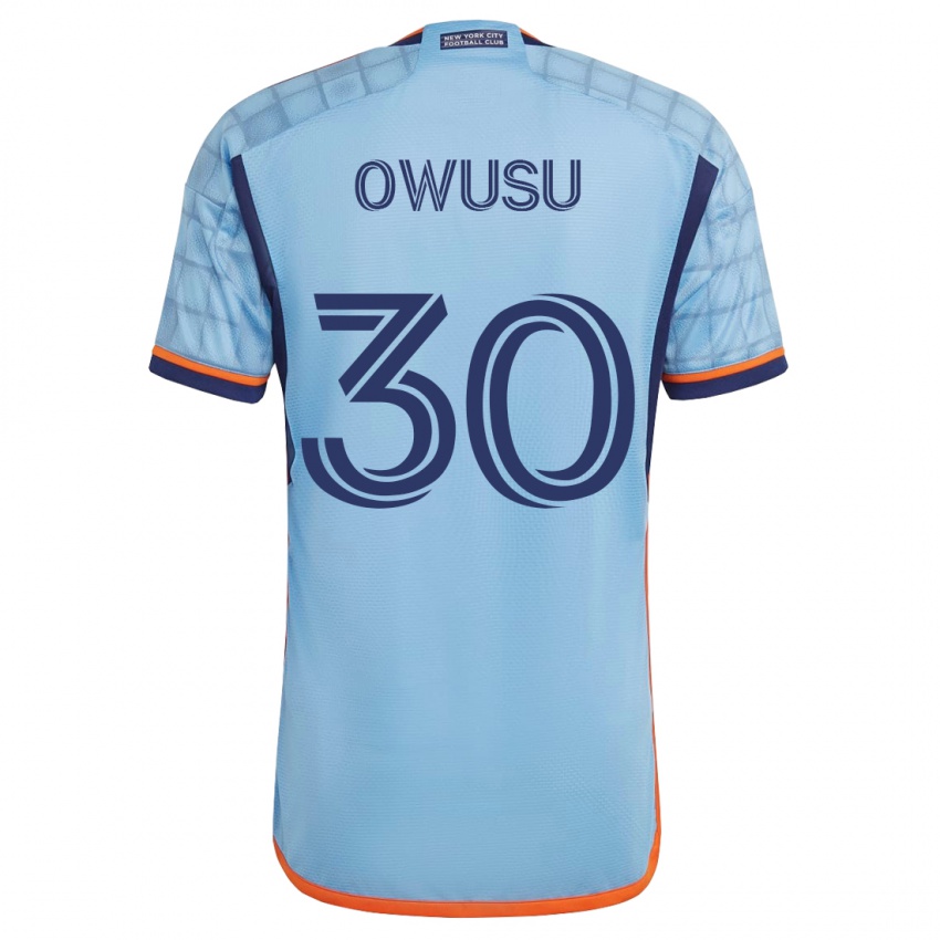 Damen Samuel Owusu #30 Blau Heimtrikot Trikot 2023/24 T-Shirt Belgien