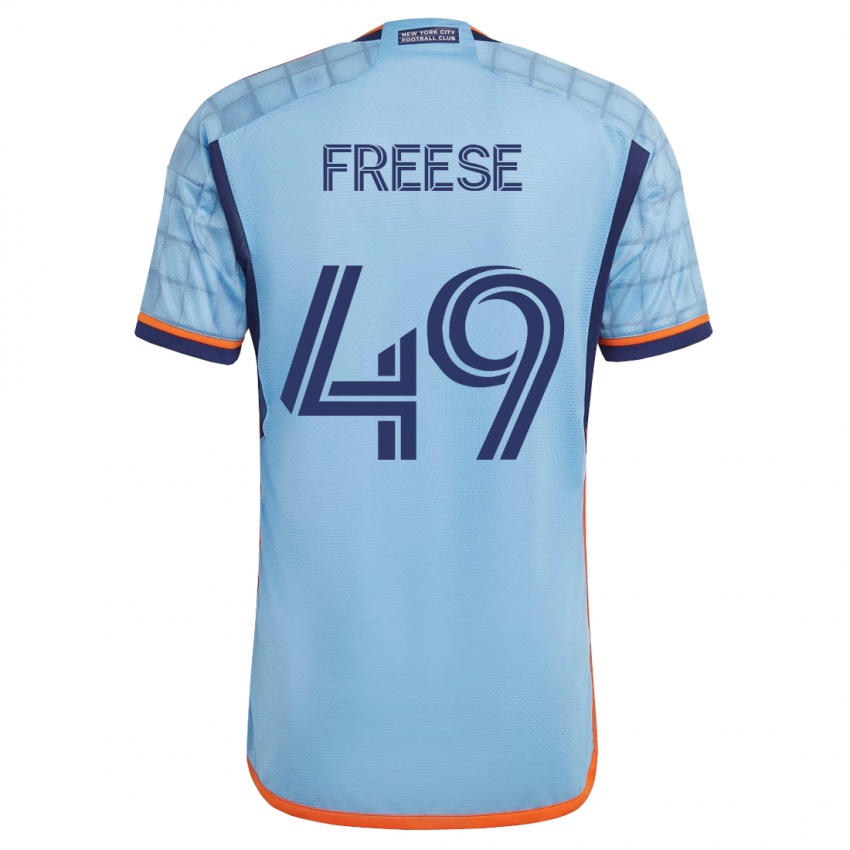 Damen Matt Freese #49 Blau Heimtrikot Trikot 2023/24 T-Shirt Belgien