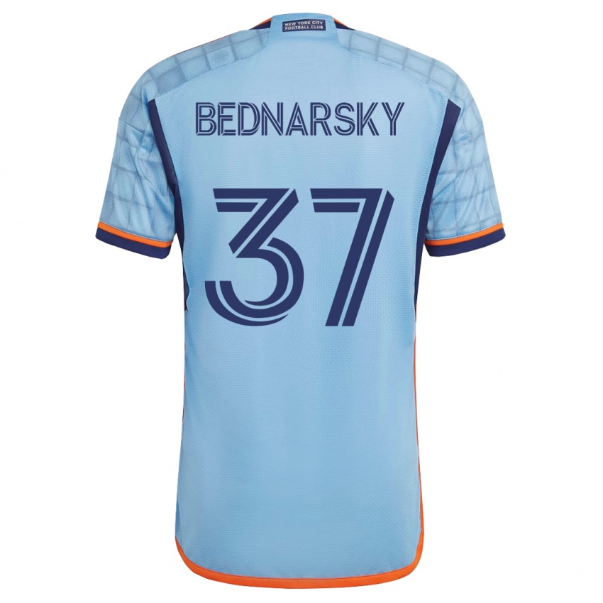 Damen Stevo Bednarsky #37 Blau Heimtrikot Trikot 2023/24 T-Shirt Belgien