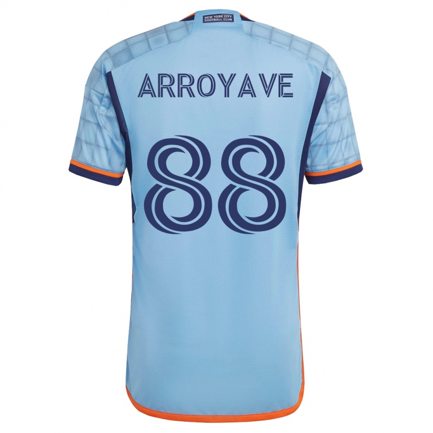 Damen Jacob Arroyave #88 Blau Heimtrikot Trikot 2023/24 T-Shirt Belgien