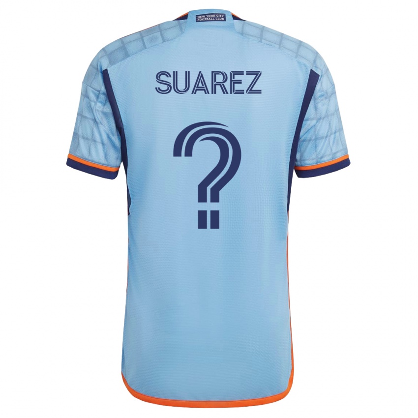 Damen Anthony Suarez #0 Blau Heimtrikot Trikot 2023/24 T-Shirt Belgien