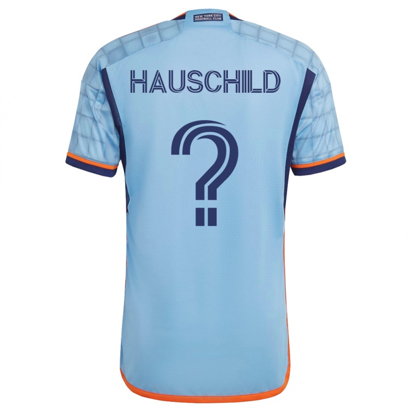 Damen Alexander Hauschild #0 Blau Heimtrikot Trikot 2023/24 T-Shirt Belgien