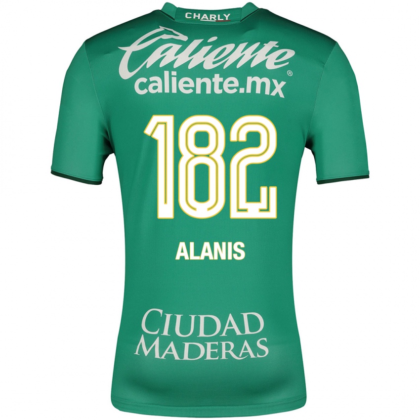 Damen Alejandro Alanís #182 Grün Heimtrikot Trikot 2023/24 T-Shirt Belgien