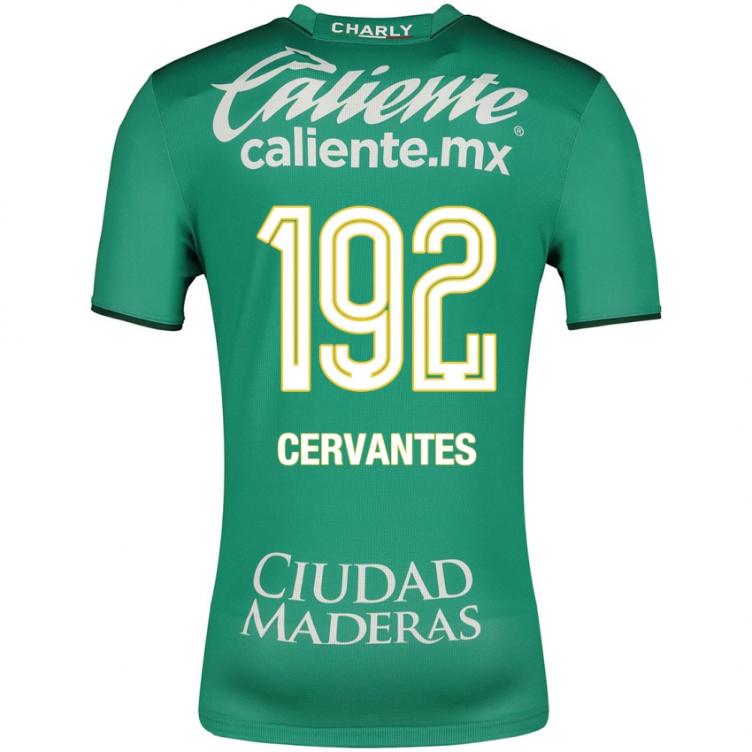 Damen Luis Cervantes #192 Grün Heimtrikot Trikot 2023/24 T-Shirt Belgien