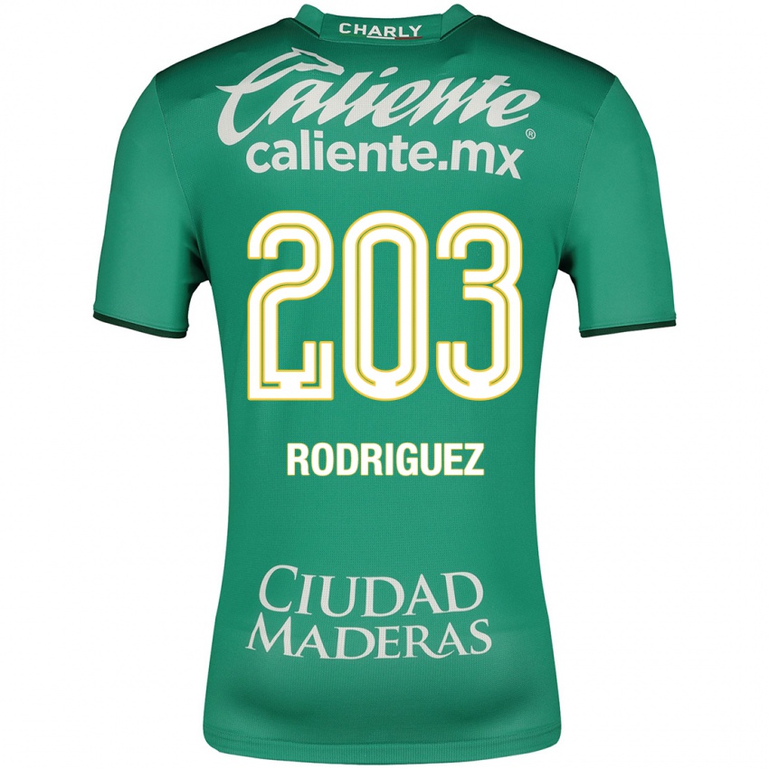 Damen César Rodríguez #203 Grün Heimtrikot Trikot 2023/24 T-Shirt Belgien