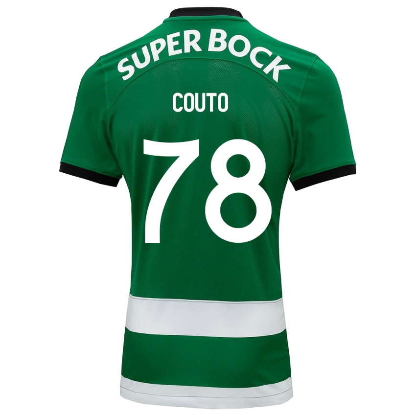 Damen Mauro Couto #78 Grün Heimtrikot Trikot 2023/24 T-Shirt Belgien