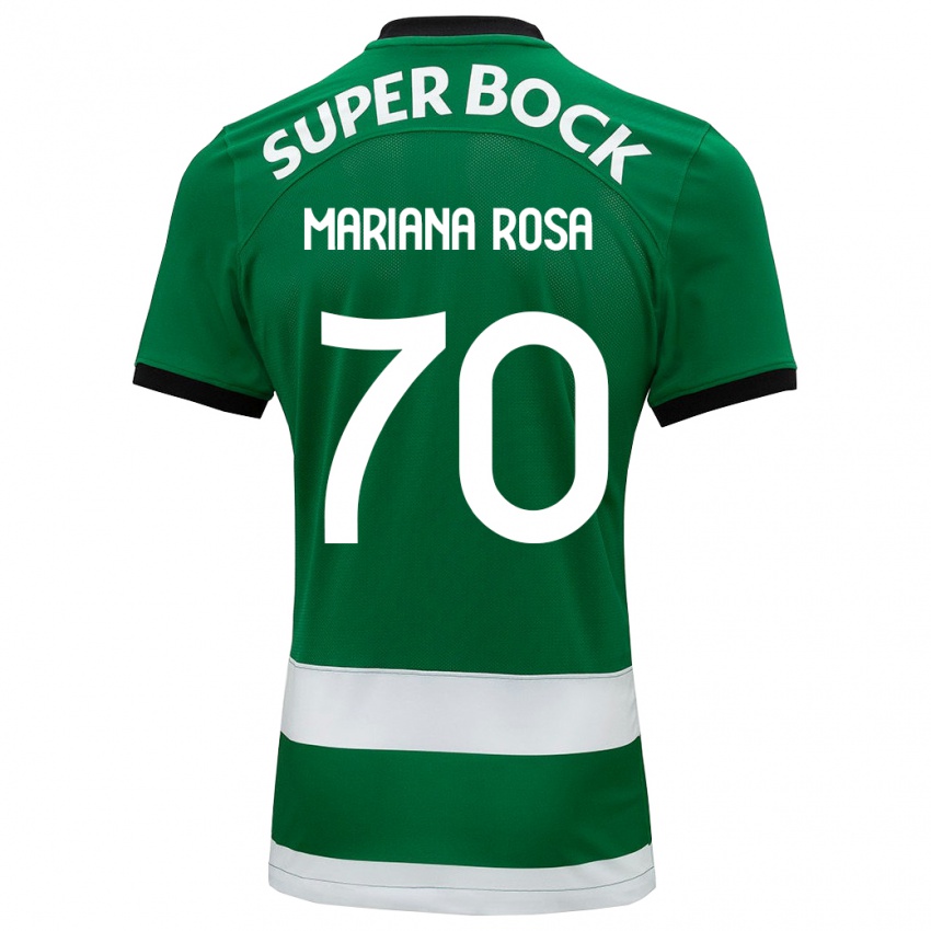 Damen Mariana Silva Pinto Vilaça Da Rosa #70 Grün Heimtrikot Trikot 2023/24 T-Shirt Belgien