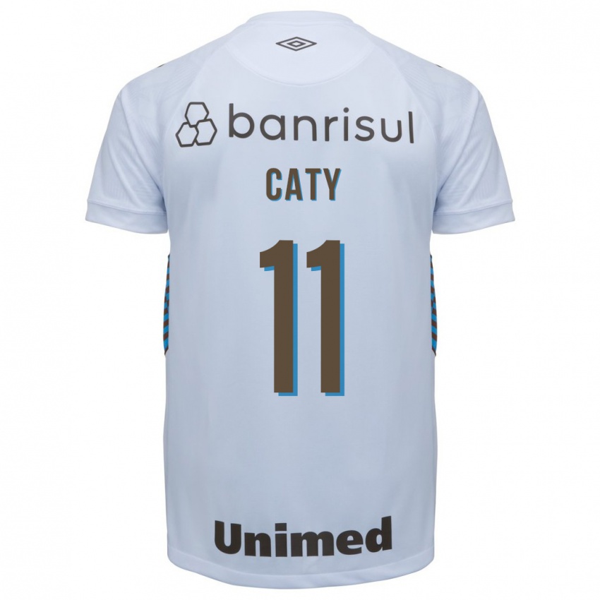 Damen Caty #11 Weiß Auswärtstrikot Trikot 2023/24 T-Shirt Belgien