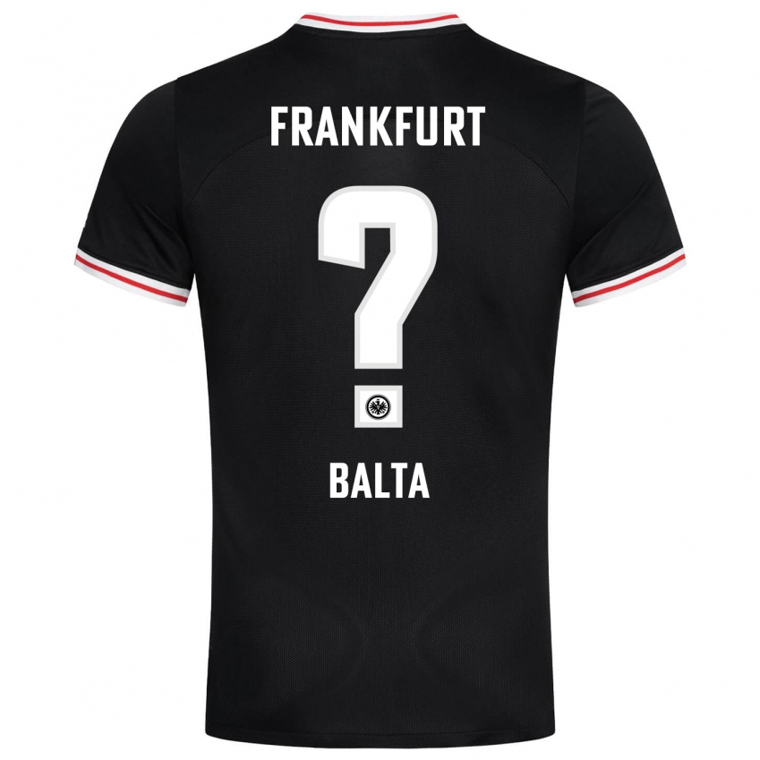 Dames Sahin Balta #0 Zwart Uitshirt Uittenue 2023/24 T-Shirt België